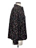 CAbi 100% Polyester Print Black Long Sleeve Blouse Size S - photo 4