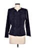 Karin Stevens Blue 3/4 Sleeve Blouse Size 8 Petite - photo 1