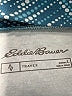 Eddie Bauer Chevron-herringbone Blue Teal Casual Skirt Size L - photo 4