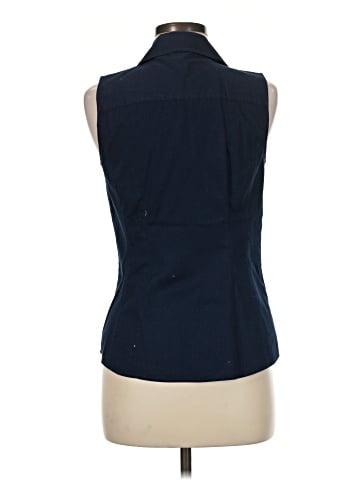Ann Taylor Sleeveless Button-Down Shirt (view 2)