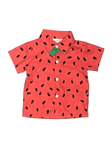 Unbranded Short Sleeve Button-Down Shirt (view 1)