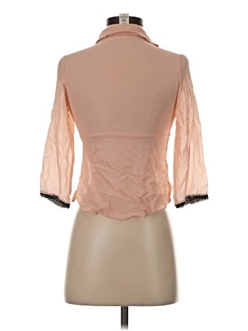 Max Studio 3/4 Sleeve Silk Top (view 2)