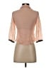 Max Studio 100% Silk Tan 3/4 Sleeve Silk Top Size S - photo 2