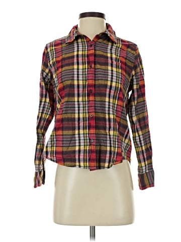 The Great. Long Sleeve Button-Down Shirt (view 1)