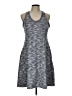 MPG Chevron-herringbone Gray Casual Dress Size L - photo 1