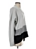 White House Black Market Color Block Gray Pullover Sweater Size S - photo 4