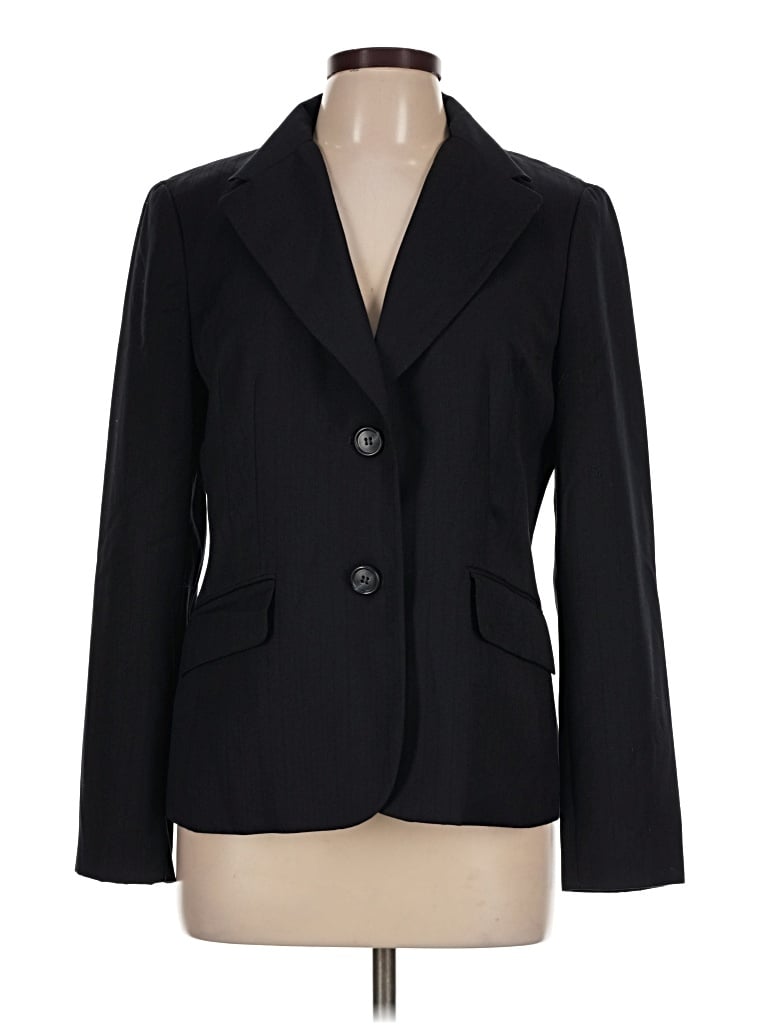 Pre-owned Ann Taylor Blazer Jacket In Black