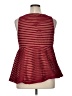 Torrid Burgundy Sleeveless Blouse Size 1X Plus (1) - photo 2