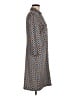 J. McLaughlin Print Brown Casual Dress Size M - photo 4