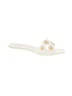 Qupid Floral White Sandals Size 10 - photo 1