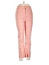 Zara Hearts Pink Casual Pants Size 8 - photo 1