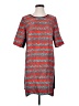 Veronica Beard 100% Silk Print Red Casual Dress Size 2 - photo 1
