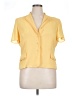 J. Taylor Yellow Short Sleeve Blouse Size 16 - photo 1