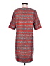 Veronica Beard 100% Silk Print Red Casual Dress Size 2 - photo 2