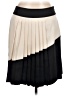 Ann Taylor Color Block Ivory Formal Skirt Size 10 - photo 1