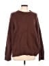 Unbranded Solid Brown Pullover Sweater Size L - photo 1