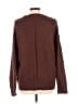 Unbranded Solid Brown Pullover Sweater Size L - photo 2