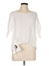 MADE IN ITALY White 3/4 Sleeve Blouse Size L (estimated) - photo 1