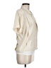 Unbranded Ivory Short Sleeve Blouse Size M (estimated) - photo 4