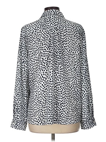 J.Crew Factory Store Long Sleeve Blouse (view 2)