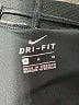 Nike 100% Polyester Chevron-herringbone Gray Athletic Shorts Size M - photo 3