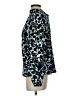 Zara Animal Print Blue Long Sleeve Blouse Size XS - photo 5