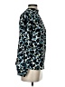 Zara Animal Print Blue Long Sleeve Blouse Size XS - photo 4