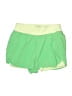 Athleta Solid Green Athletic Shorts Size M - photo 1