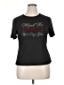 Shein Curve Black Short Sleeve T-Shirt Size 14 Plus (1) - photo 1