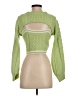 Shein 100% Acrylic Green Pullover Sweater Size 4 - photo 2