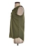 Ann Taylor LOFT Outlet 100% Polyester Green Sleeveless Blouse Size XS - photo 5