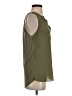 Ann Taylor LOFT Outlet 100% Polyester Green Sleeveless Blouse Size XS - photo 4
