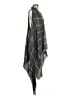 Francesca's 100% Acrylic Gray Poncho One size - photo 4