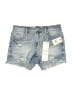 YMI Blue Denim Shorts Size 1 - photo 1