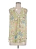 Rose + Olive 100% Polyester Green Sleeveless Blouse Size M - photo 1