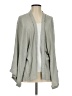 Sim & Sam 100% Rayon Gray Cardigan Size S - photo 1