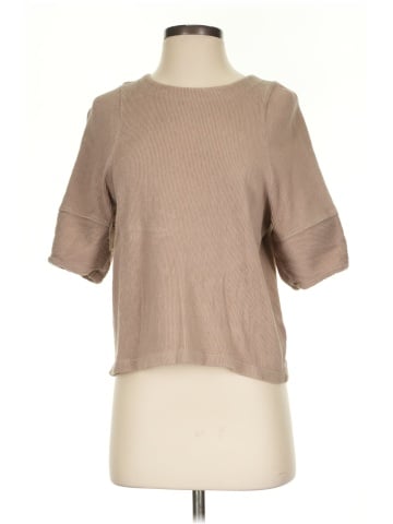 Madewell Ottoman Jacquard Button-Back Top (view 1)