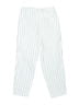Unbranded 100% Cotton Stripes White Casual Pants Size 5 - 6 - photo 1