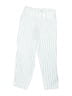 Unbranded 100% Cotton Stripes White Casual Pants Size 5 - 6 - photo 2