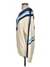 The Upside 100% Organic Cotton Chevron-herringbone Tan Pullover Sweater Size XS - photo 5
