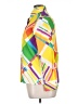 Lanvin Color Block Yellow Long Sleeve Blouse Size 14 - photo 5