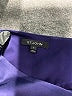 St. John Purple 3/4 Sleeve Blouse Size S - photo 7
