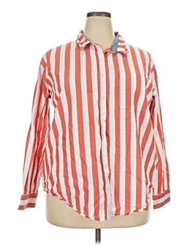 St. John's Bay Long Sleeve Button-Down Shirt (view 1)