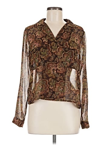 T Tahari Long Sleeve Blouse (view 1)