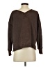 Pink Rose Brown Pullover Sweater Size XS - photo 2