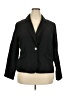 T. Milano 100% Polyester Black Blazer Size 20 - photo 1