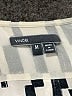 Vince. Graphic Ivory Sleeveless Blouse Size M - photo 7