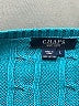 Chaps 100% Cotton Teal Pullover Sweater Size L - photo 7