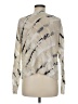 Nic + Zoe Print Silver Pullover Sweater Size M - photo 2