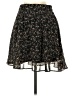Vila 100% Polyester Stars Black Casual Skirt Size XS - photo 1
